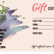 GIFT CERTIFICATE